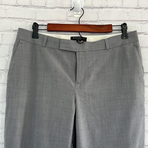 Banana Republic Martin fit gray pants size 8 short - Picture 4 of 10